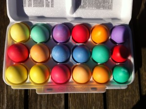 Easter eggs